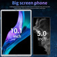 Android13 Slim Tablet, 10.1-Inch Large Screen, 1920 X 1200 Display, 8800mAh Battery, Front And Rear Cameras, Dual Speakers, 8 256GB Storage