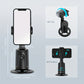 HKXYK Face Tracking Tripod, Desktop Gimbal, No App Required, 360° Rotation Face Body Phone Camera, Mount Smart Phone Tracking Holder for Live Vlog Streaming Video, Rechargeable Battery-Black