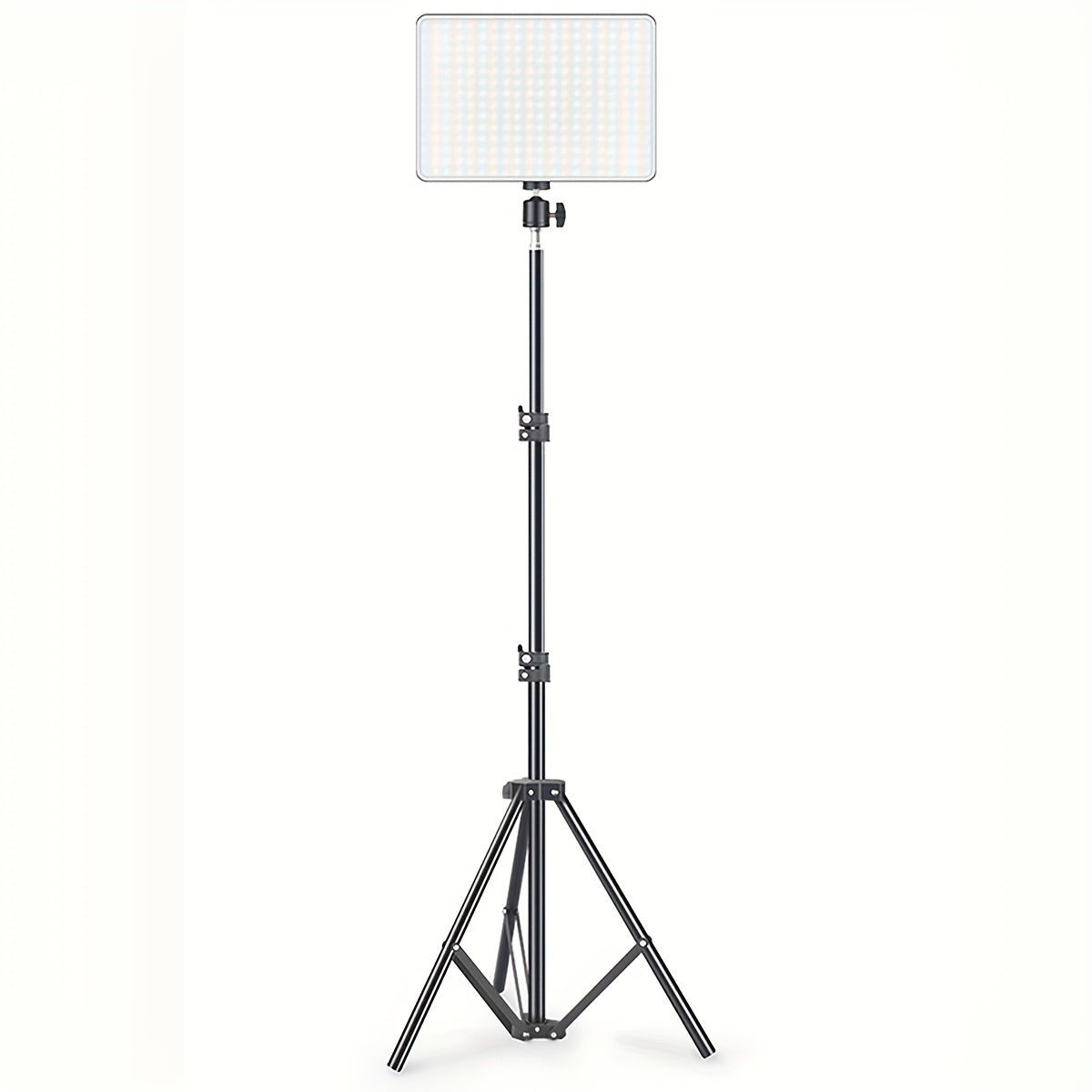 1 Pack LED Ring Fill Light - 10 Inch With Adjustable Tripod Stand 1.1 Meter Bracket