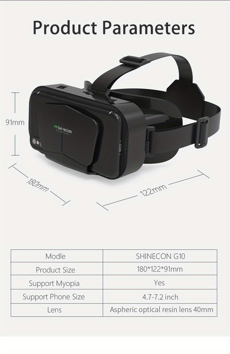 3D Smartphone VR Headset