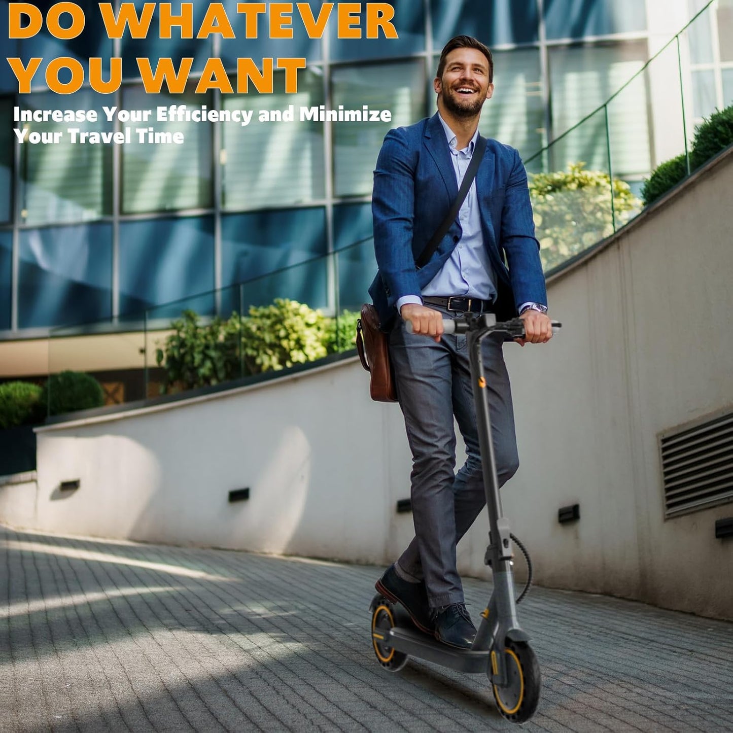 Electric Scooter Adults, Up to 22 Mph, 350W Motor Peak 500W, Foldable E-Scooter for Adults, Escooter Adults with App Control, Dual Syspension with Turn Signal Light, Dual Braking