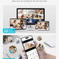 LaView Security Cameras 4pcs, Home Security Camera Indoor 1080P, Wi-Fi Cameras Wired for Pet, Motion Detection, Two-Way Audio, Night Vision, Phone App, Works with Alexa, iOS &amp; Android &amp; Web Access