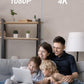 Swann Home Security Camera System with 2TB HDD, 8 Channel 4 Cam, 4K Ultra HD DVR, Indoor/Outdoor Wired Surveillance CCTV, Color Night Vision, Heat/Motion Warning Light, Alexa   Google, SWDVK-855804WL