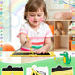 KOKODI LCD Writing Tablet, 10 Inch Colorful Toddler Doodle Board Drawing Tablet, Erasable Reusable Electronic Drawing Pads, Educational and Learning Toy for 3-6 Years Old Boy and Girls