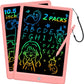 BUKEBU LCD Writing Tablet Doodle Board,10.5 inch Colorful Drawing Pad,Electronic Drawing Tablet, Drawing Pads,Travel Gifts for Kids Ages 3 4 5 6 7 8 Year Old Girls Boys (Blue)