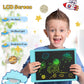 FLUESTON LCD Writing Tablet, Doodle Board Toys Gifts for 3-8 Year Old Girls Boys, 10 Inch Colorful Electronic Board Drawing Pad for Kids, Gifts for Toddler Educational Learning Travel Birthday, Blue