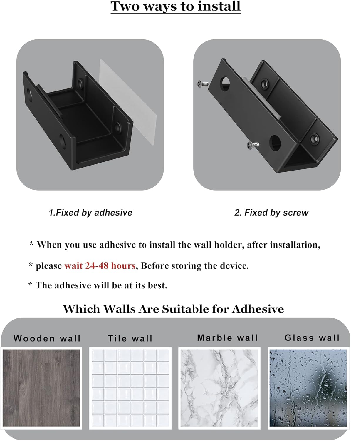 NOTMBESTM Under Desk Laptop Holder Under Desk Rack Mount for Keyboard &amp; Small Devices Also Fit for Cable Box Wall Mount Tray Organizer Like Routers, Modems, Network Switch and More