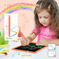 BUKEBU LCD Writing Tablet Doodle Board,10.5 inch Colorful Drawing Pad,Electronic Drawing Tablet, Drawing Pads,Travel Gifts for Kids Ages 3 4 5 6 7 8 Year Old Girls Boys (Pink)
