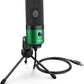 FIFINE USB Microphone, Metal Condenser Recording Microphone for Laptop MAC or Windows Cardioid Studio Recording Vocals, Voice Overs,Streaming Broadcast and YouTube Videos-K669B
