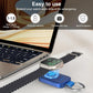 i.VALUX for Apple Watch Charger Portable Magnetic i Watch Charger, Keychain Travel Accessories Smart Wireless Charging Battery Pack Power Bank for Apple Watch Series 10/9/8/7/6/5/4/3/2/1/SE/Ultra1 2