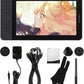Drawing Tablet with Screen GAOMON PD1561 Drawing Monitor Art Tablet with Adjustable Stand, 10 Shortcut Keys, Tilt Support, Battery-Free Pen, 15.6-inch Graphics Tablet for Mac, Windows PC