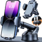 2025 Ultimate Car Phone Mount【80 LBS Strongest Suction &amp; Military-Grade】【Patent &amp; Safety Certs】 Cell Phone Holder Truck Stand for Dashboard Windshield Vent for iPhone 16 Pro Max 15 14 Samsung, Black