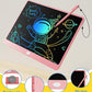 TEKFUN LCD Writing Tablet Doodle Board, 10inch Colorful Drawing Tablet Writing Pad, Kids Travel Essentials, Toddler Toys for 3 4 5 6 7 8 Year Old Girls Boys (Blue)
