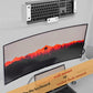 NOTMBESTM Under Desk Laptop Holder Under Desk Rack Mount for Keyboard &amp; Small Devices Also Fit for Cable Box Wall Mount Tray Organizer Like Routers, Modems, Network Switch and More