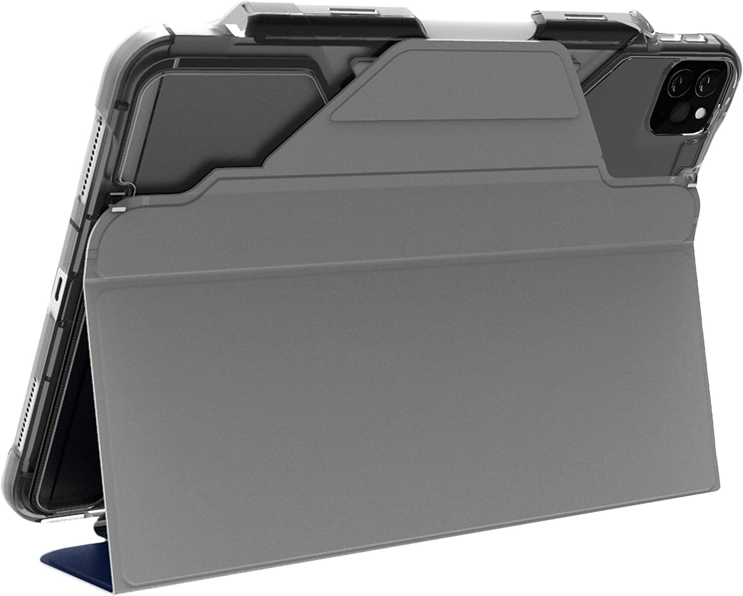 STM Dux Studio for iPad Pro 11&#34; (4th/3rd/2nd/1st Gen) - Ultra Protective Case with Apple Pencil Storage &amp; Sleep/Wake Cover - Midnight Blue (stm-222-288KZ-03)