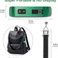 travel inspira Luggage Scale, Portable Digital Hanging Baggage Scale for Travel, Suitcase Weight Scale with Rubber Paint, 110 Pounds, Battery Included