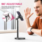 ULANZI SK-06 Cell Phone Cooler Phone Stand, Desktop Cell Phone Gaming Radiator with Cooling Device, Height Adjustable Phone Stand 2.56-3.49 inches iOS/Android Semiconductor Heatsink Cooling