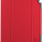 STM Dux Plus for iPad Air 11&#34; (5th/4th Gen &amp; M2 6th Gen 2024) - Ultra-Protective, Lightweight Rubberized Case with Clear Back, Apple Pencil Holder, and Battery-Saving On/Off Cover - Red