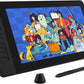 Drawing Tablet with Screen GAOMON PD1561 Drawing Monitor Art Tablet with Adjustable Stand, 10 Shortcut Keys, Tilt Support, Battery-Free Pen, 15.6-inch Graphics Tablet for Mac, Windows PC