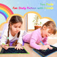 TECJOE 2 Pack LCD Writing Tablet, 10 Inch Colorful Doodle Board Drawing Tablet for Kids, Kids Travel Learning Toys Christmas Birthday Gifts for 3 4 5 6 Year Old Boys and Girls Toddlers