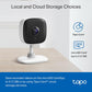 TP-Link Tapo 1080P Indoor Security Camera for Baby Monitor, Dog Camera w/Motion Detection, 2-Way Audio Siren, Night Vision, Cloud &amp; SD Card Storage, Works w/Alexa &amp; Google Home (Tapo C100)