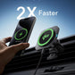 ESR for Qi2-Certified 15W MagSafe Car Mount Charger with CryoBoost, Phone Cooling MagSafe Car Charger, Air Vent/Dashboard Wireless Car Charger for iPhone 16/15/14/13/12, Fast Charger, Black