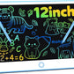 BAVEEL LCD Writing Tablet, 12 Inch Colorful Toddler Doodle Board Reusable Drawing Tablet, Educational and Learning Toy for 3 4 5 6 Years Old Boy and Girls, for Kids Toddlers