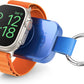 i.VALUX for Apple Watch Charger Portable Magnetic i Watch Charger, Keychain Travel Accessories Smart Wireless Charging Battery Pack Power Bank for Apple Watch Series 10/9/8/7/6/5/4/3/2/1/SE/Ultra1 2