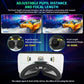 VR Headset for Smartphones, Ultra-Wide 120° Viewing Angle, Adjustable Focus and Eye Width, Aspherical Optical Lens, Good Heat Dissipation, 4.5-6.5 Inch Smartphone