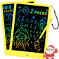 BUKEBU LCD Writing Tablet Doodle Board,10.5 inch Colorful Drawing Pad,Electronic Drawing Tablet, Drawing Pads,Travel Gifts for Kids Ages 3 4 5 6 7 8 Year Old Girls Boys (Blue)