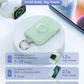 RORRY Portable Charger, 5000mAh Portable Charger Power Bank with Built-in Cables, Travel Keychain Battery Pack for Apple Watch Ultra 2/9/8/Ultra/7/6/SE/5, iPhone 16/15/14/13/12, Purple