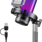 MAONO USB Gaming Microphone for PC, Noise Cancellation Condenser Mic with RGB Lights, Mute, Gain for Streaming, Recording, Podcast, Chat, Twitch, YouTube, Discord, Computer, PS5, PS4, GamerWave