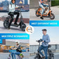 Gyroshoes Electric Scooter with Seat for Adults, 550W Powerful Motor, 20-Mile Range, Speed up to 18.6MPH, Ample Storage for Pets &amp; Cargo, Electrically-Powered Motor Scooters