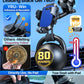 [2024 Upgrade 80LBS Strong Suction]YRU Car Phone Holder Mount,[Bumpy Road Stable]Dashboard Cell Phone Holder for Car Air Vent Windshield Phone Stand for iPhone 15 14 13 12 Pro Max Samsung Truck, Black