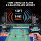 Hollyland Mars 4K Wireless Transmitter Receiver 5G SDI HDMI Video Transmission System, 4Kp30/1080p60, Support 23.98/29.97/59.94 FPS SDI Out, 450FT Los Range 66ms Latency, 4 App Monitoring (1TX 1RX)