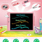KOKODI 12 Inch LCD Writing Tablet with Anti-Lost Stylus, Erasable Doodle Board Colorful Toddler Drawing Pad, Car Travel School Games Toys for 3 4 5 6 7 8 Kids, Birthday Gift for Girls Boys Adults Pink