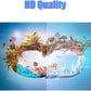 VR Headset for Samsung and Android Phones - Anti-Blue Eyes Protected HD Lenses, VR Goggles for All Smartphone /4.7-6.0in (Black) (with Handle)
