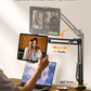 LISEN Tablet Stand Phone Holder iPad Holder for Desk Mount[Ultra Sturdy] 2 Clamps Kindle Holder for Bed Gooseneck Phone Tablet Holder Mount Phone Stand fits iPhone iPad Mini 7 Kindle 4-13&#34; Device