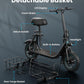 Gyroor Adults Electric Scooter with Large Middle Basket, 550W Motor 18.6 MPH 20 Mile Distance, Foldable E-Scooter with seat for Pets &amp; Cargo
