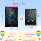 TECJOE 2 Pack LCD Writing Tablet, 10 Inch Colorful Doodle Board Drawing Tablet for Kids, Kids Travel Learning Toys Christmas Birthday Gifts for 3 4 5 6 Year Old Boys and Girls Toddlers