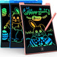 KOKODI Kids Toys 2 Pack LCD Writing Tablet, Colorful Toddler Drawing Pad Doodle Board Erasable, Educational Learning Toys Birthday Gifts for Boys Girls Age 3 4 5 6 7 8 (Blue &amp; Pink)