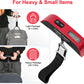 travel inspira Luggage Scale, Portable Digital Hanging Baggage Scale for Travel, Suitcase Weight Scale with Rubber Paint, 110 Pounds, Battery Included