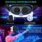 VR Headset for Smartphones, Ultra-Wide 120° Viewing Angle, Adjustable Focus and Eye Width, Aspherical Optical Lens, Good Heat Dissipation, 4.5-6.5 Inch Smartphone