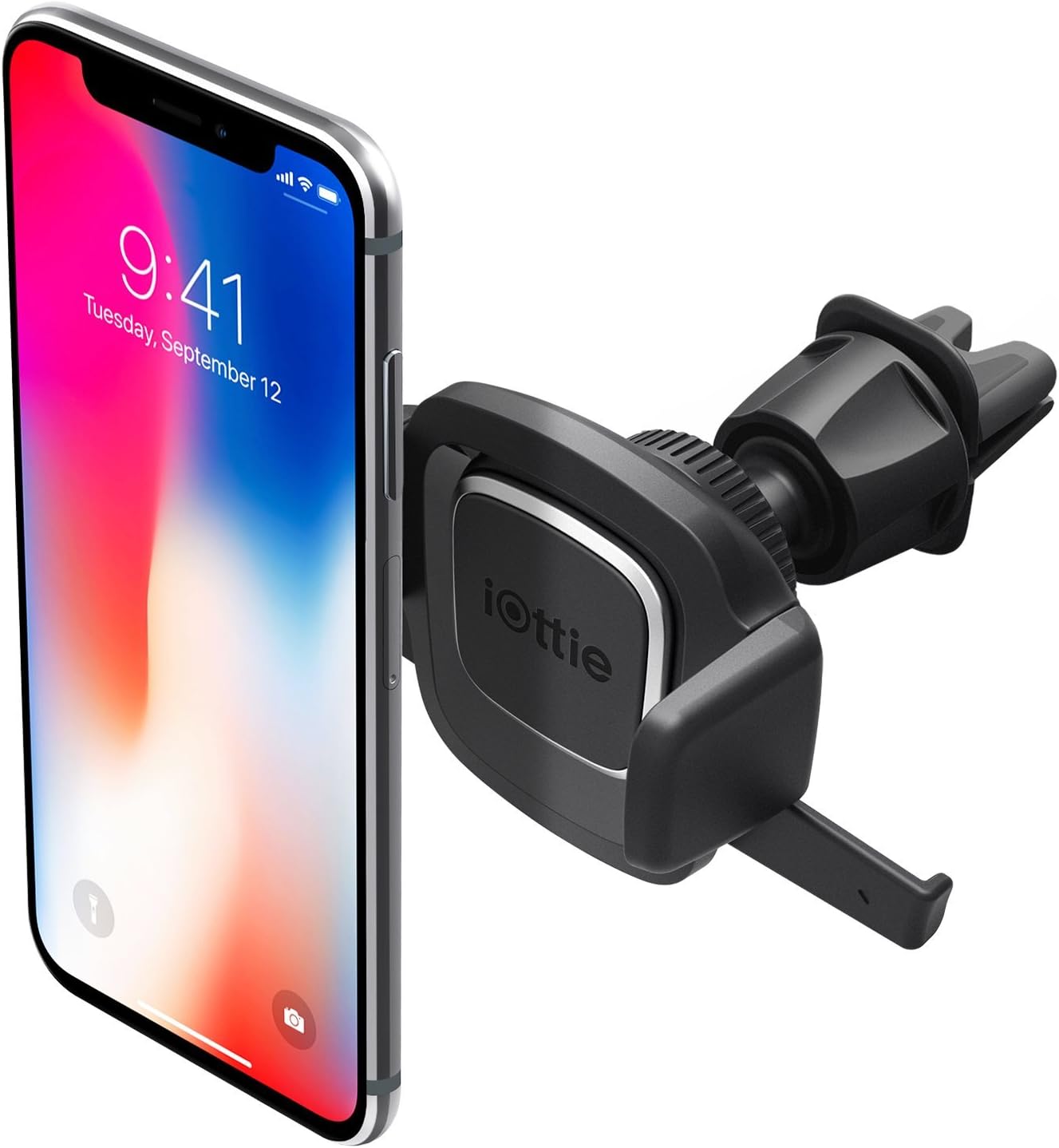 iOttie Easy One Touch 6 Universal Car Mount Dashboard &amp; Windshield Suction Cup Phone Holder for iPhone Samsung, Google, All Smartphones