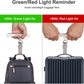 travel inspira Luggage Scale, Portable Digital Hanging Baggage Scale for Travel, Suitcase Weight Scale with Rubber Paint, 110 Pounds, Battery Included