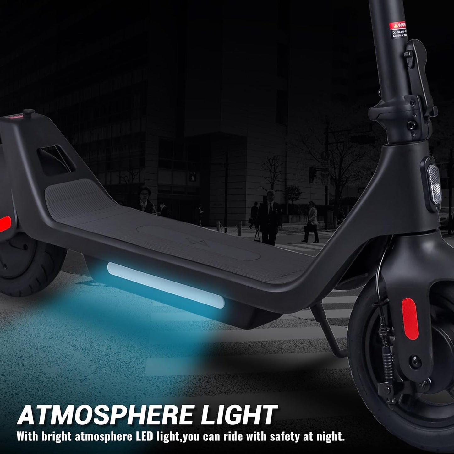 Phantomgogo Electric Scooter for Adults Scooter Foldable E-Scooter with Powerful Motor 15.5 Mph, Intelligent Light, Eco-Friendly, Perfect for Adult Commuters