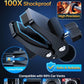 [2024 Upgrade 80LBS Strong Suction]YRU Car Phone Holder Mount,[Bumpy Road Stable]Dashboard Cell Phone Holder for Car Air Vent Windshield Phone Stand for iPhone 15 14 13 12 Pro Max Samsung Truck, Black