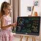 2 Pack 12 Inch LCD Writing Tablet, Electight Colorful Doodle Board, Eye Protection Drawing Board with Lock &amp; Erase FUNC, Birthday Gifts and Toys for 3 4 5 6 7 8 Year Old Boys and Girls - Pink &amp; Blue
