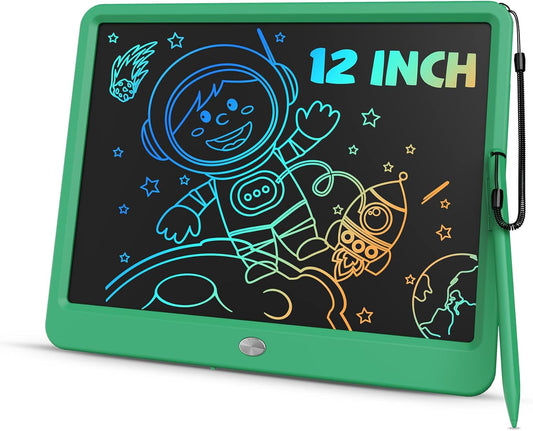 TEKFUN Teen Girl Gifts Ideas, 15inch LCD Writing Tablet for Kids Age 8-10 and Up, Doodle Board 4 5 6 7 Year Old Girl Toys, Mothdays Day Gifts Homeschool Supplies Easter Gifts for Toddlers (Pink)
