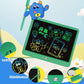 TEKFUN LCD Writing Tablet Doodle Board, 10inch Colorful Drawing Tablet Writing Pad, Kids Travel Essentials, Toddler Toys for 3 4 5 6 7 8 Year Old Girls Boys (Blue)